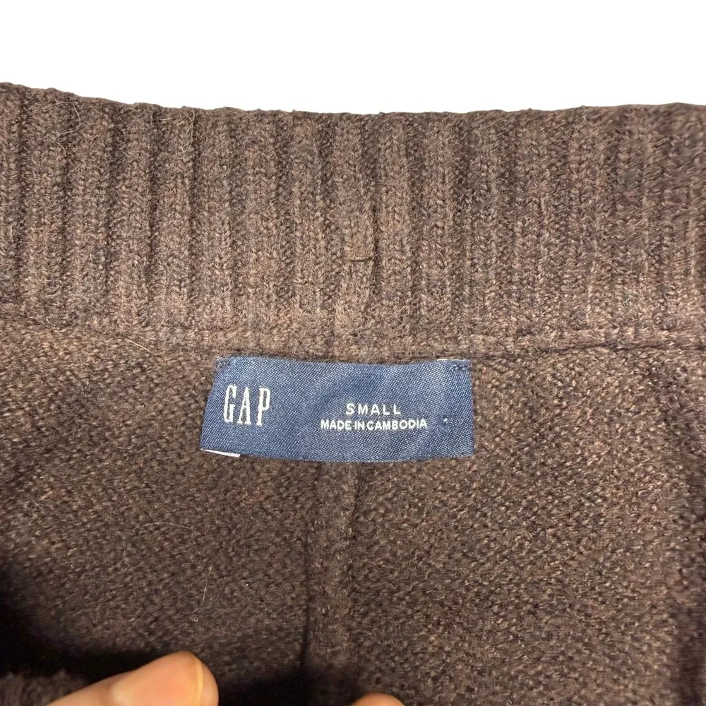 Y2K GAP Europe Limited Womens brown 100 percent Cotton Capri Textured Joggers